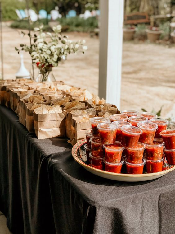 Chips + Salsa Station