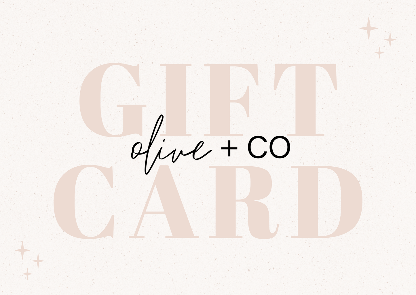 Olive + Co Gift Card
